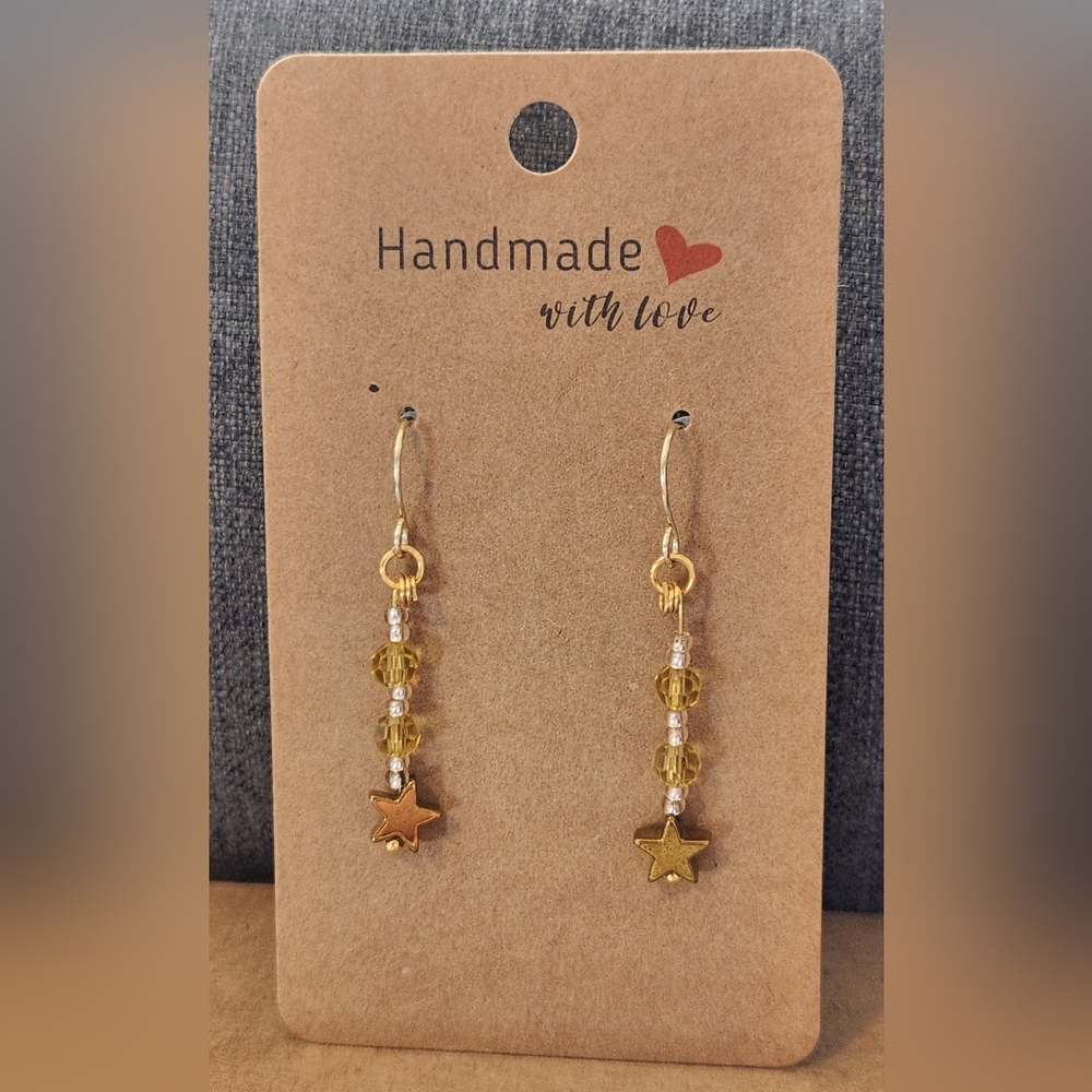 Handmade Star Twinkle Earrings